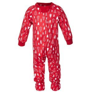 allbrand365 designer Baby Matching Merry Trees Footed Pajama 18M